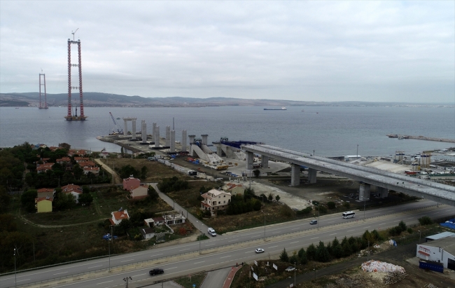 1915 Çanakkale Köprüsü Marmara'nın transit trafik yükünü sırtlayacak